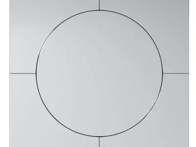 Wall Mirror Deja by Kare Design 3D model