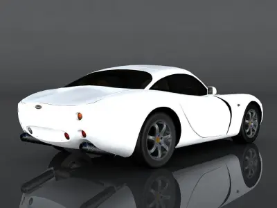 TVR Tuscan Low-poly 3D model