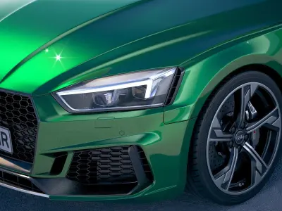 Audi RS5 Sportback 2018 3D model