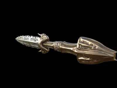 Chronicles of Riddick Irgun Knife 3d digital File 3D print model