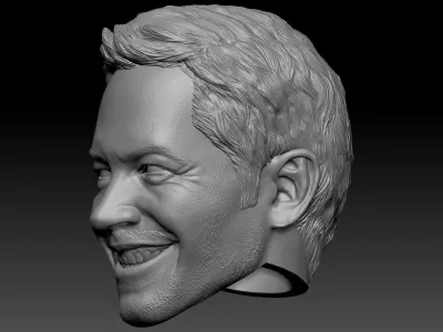 Paul Walker 3D print model