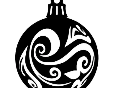 Christmas Ball Toy 3D print model