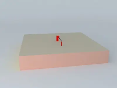 articulated beam Free 3D model