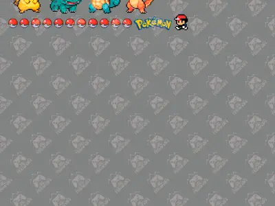 Decoration Pixel Pokemon 3D print model