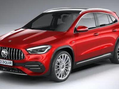 Mercedes Benz GLA35 AMG 2021 3D model