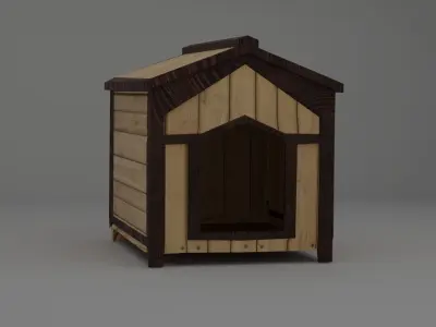 dog house  3D model