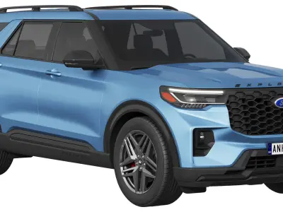 Explorer ST 2025 3D model