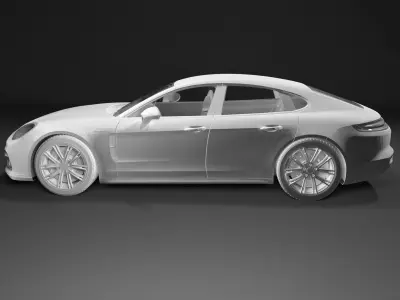 luxury car 3d model vol06 3D model