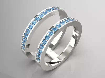Luxury Ring Model jr00178 3D print model
