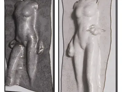 Wall panel 1 3D model