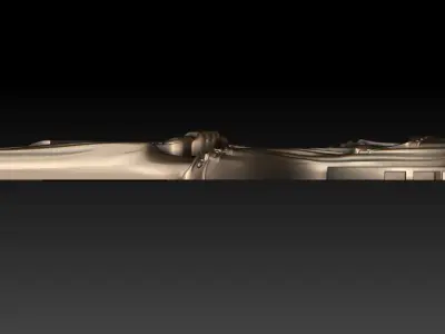 Saint Tatiana of Rome 3D model