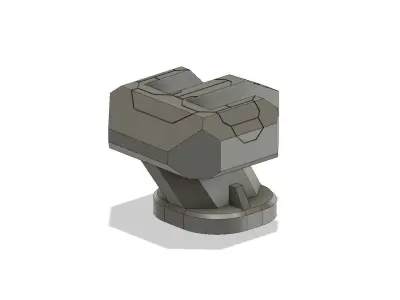 Large Turret V3 Free 3D print model