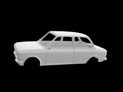 Fiat 128  3D print model