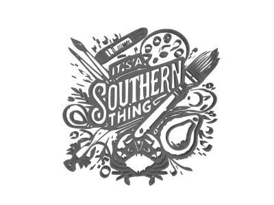 Southern Thing Logo 3D model