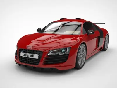 Audi R8 - Audi - 3dmodel 3D model