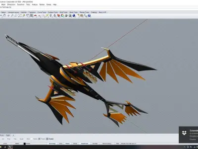Phoenix Realfredge Fighter 3D print model