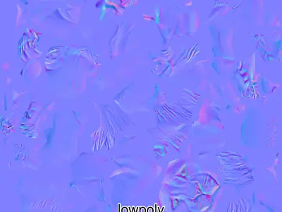 Realistic Lion 3D Model with Detailed Mane Low-poly 3D model