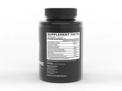 Protein Powder 3D model