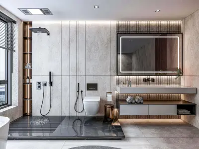 Bathroom 5 3D model