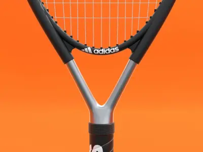 Adidas Tennis Racket 3D model