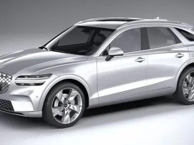 Genessis Electrified GV70 2023 3D model