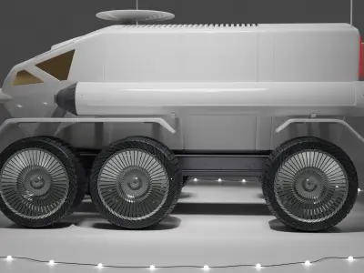 Mars Toyota Rover Space model 3D model