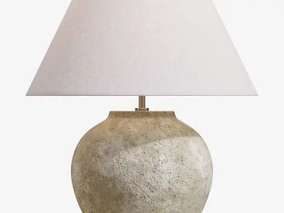Zara Antique Table lamp 3D model