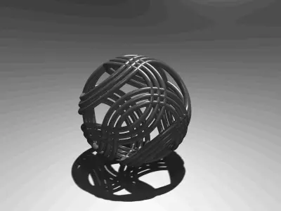 SEPAK TAKRAW THAI BALLS 3D print model