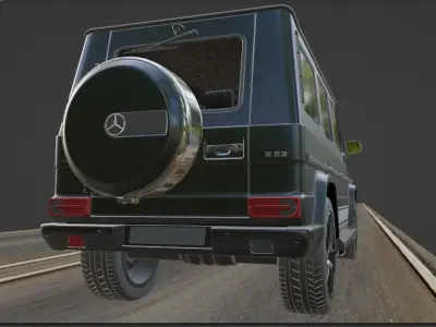 A beautiful Bens G63 3D model