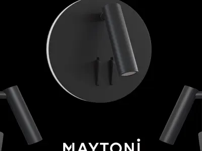 Sconce ios 176 C176-WL-01-6W-B Maytoni Modern Free 3D model