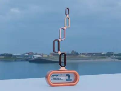 Spa-Francorchamps Winner Cup 3D model