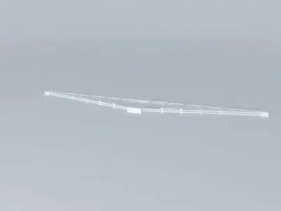 Bamboo truss 3D model