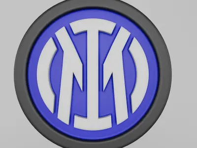 logo inter milan 3D print model