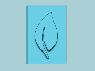 Stamp 16 - Leaf - Fondant Decoration Maker Toy 3D print model