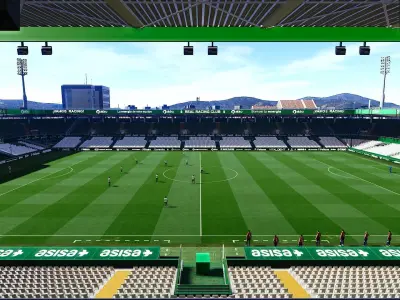 Estadio El Sardinero 3D model