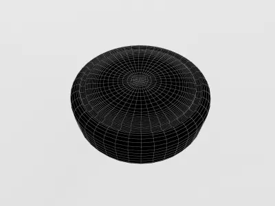 Chinese Chess Cannon v2 001 Low-poly 3D model