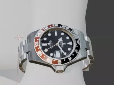 Rolex Gmt 2 3D model