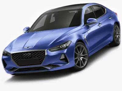 Genesis G70 2018 3D model