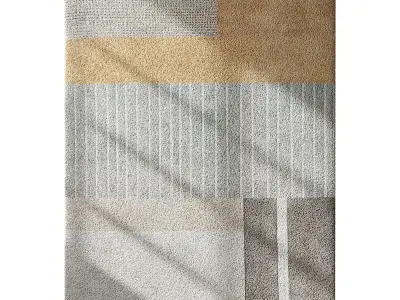Carpet set 76 3D model