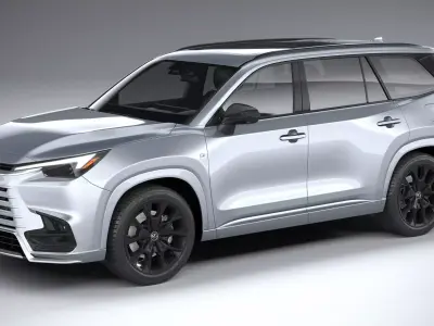 Lexus TX 500h 2024 3D model