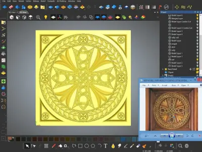 The Transformed Holy Cross 3D model