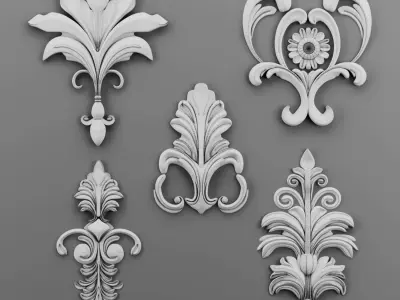 Trim Ornament 137 3D model