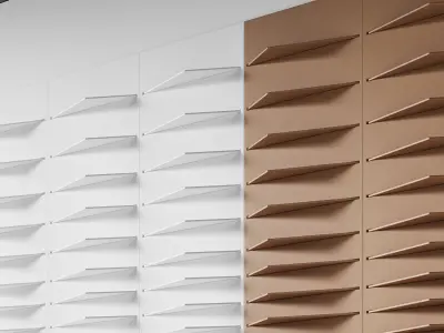Paper Wall art  Tia 3D model