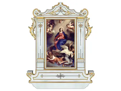 Picture frame Pack 3D model