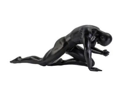 Tickmacrevan Resin Doll Figurine Set 3D Model Collection