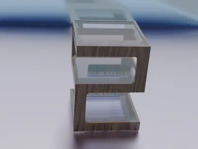 Fancy Table With 4K Texture Free 3D model