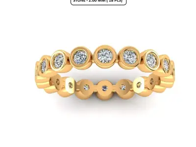 Band Ring 3D print model