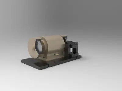grinding machine 3D model