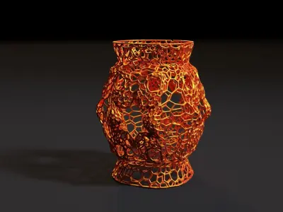 Christmas lantern 3D print model