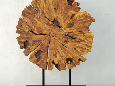 Chip Wood Decoration 3D model